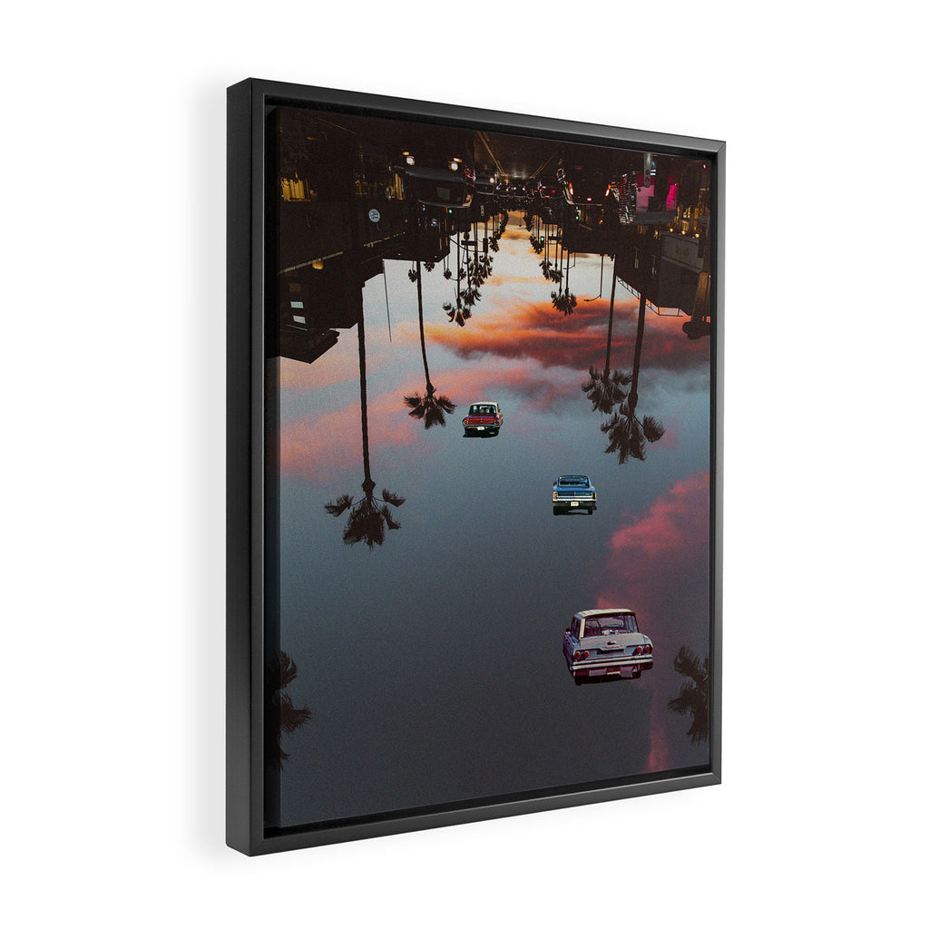 Rodeo Drive Framed Canvas Print Gallery Image 2