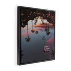 Rodeo Drive Framed Canvas Print Gallery Image 2