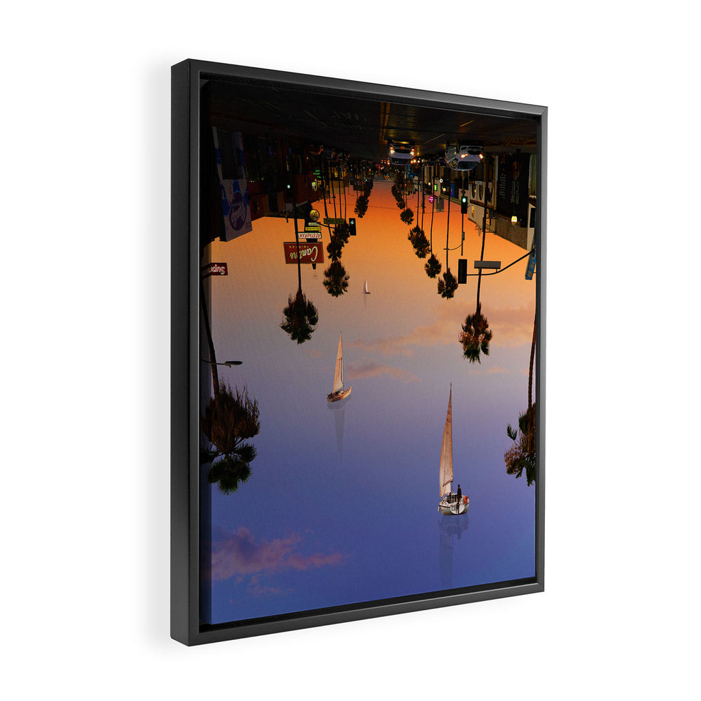Sail Away Framed Canvas Print Gallery Image 2