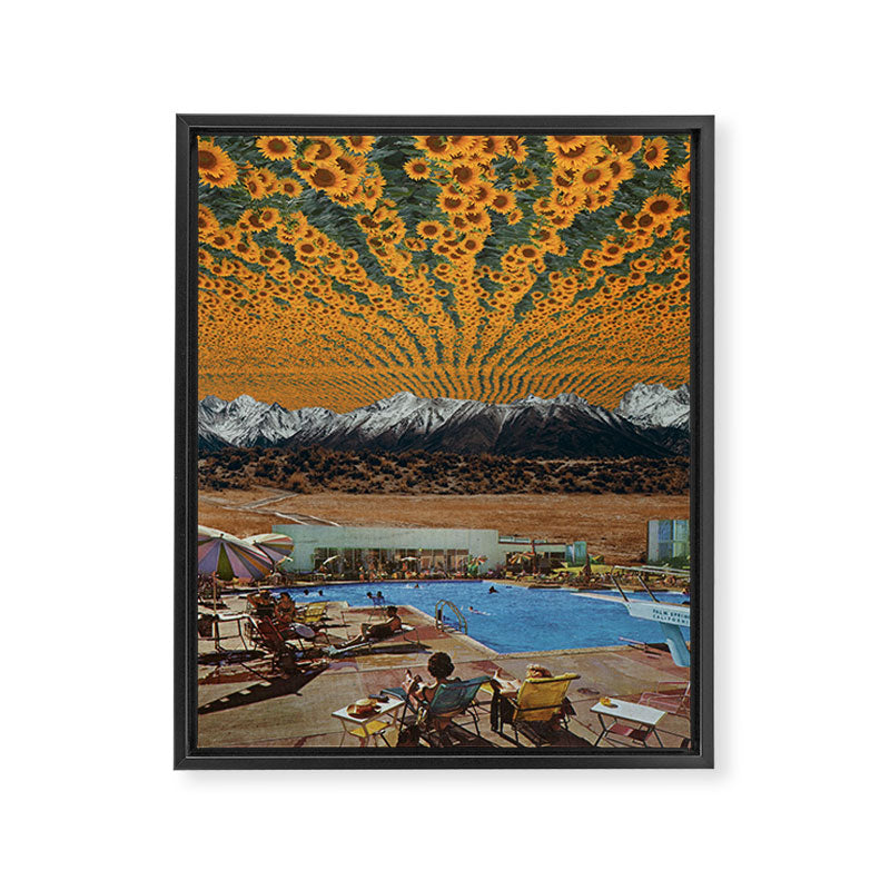 Sunny side up Framed Canvas Print Gallery Image 3