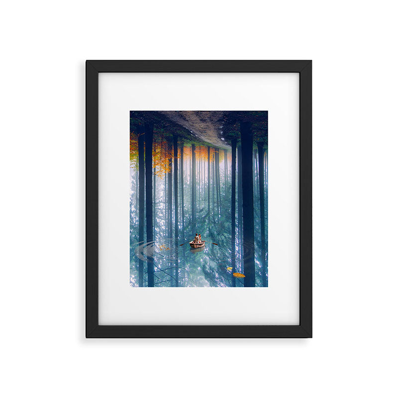 The upside of falling down Framed Art Print Gallery Image 5