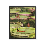 Valley of the Lily Framed Canvas Print Gallery Image 3