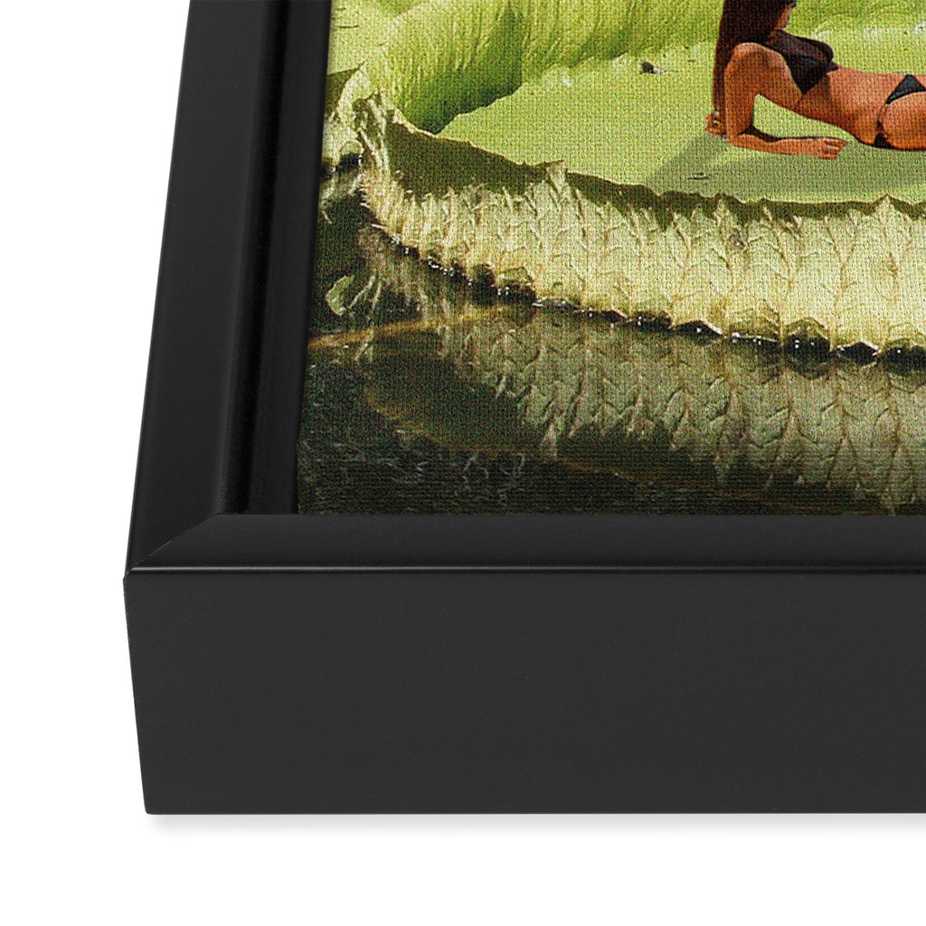 Valley of the Lily Framed Canvas Print Gallery Image 3
