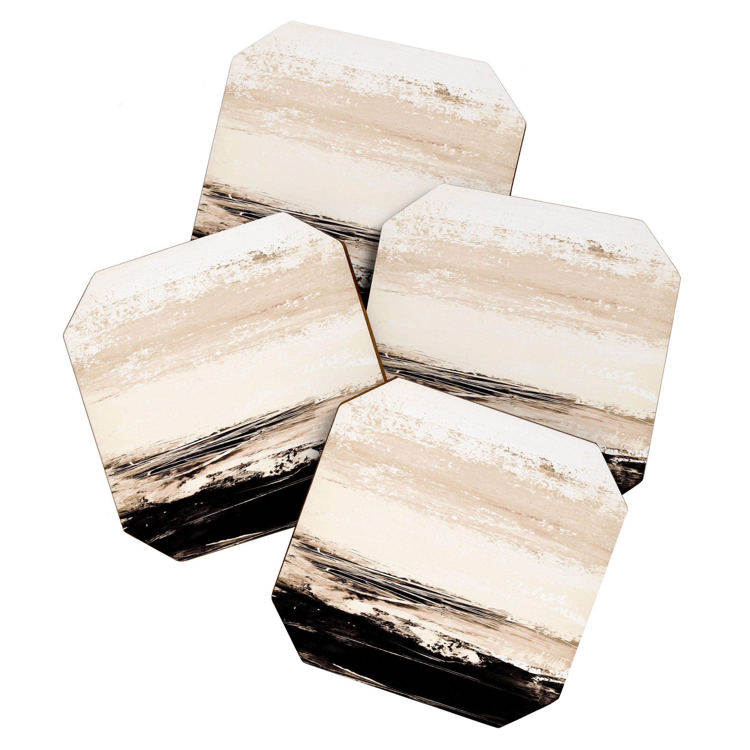 abstract minimalist landscape 14 Coaster Gallery Image 1