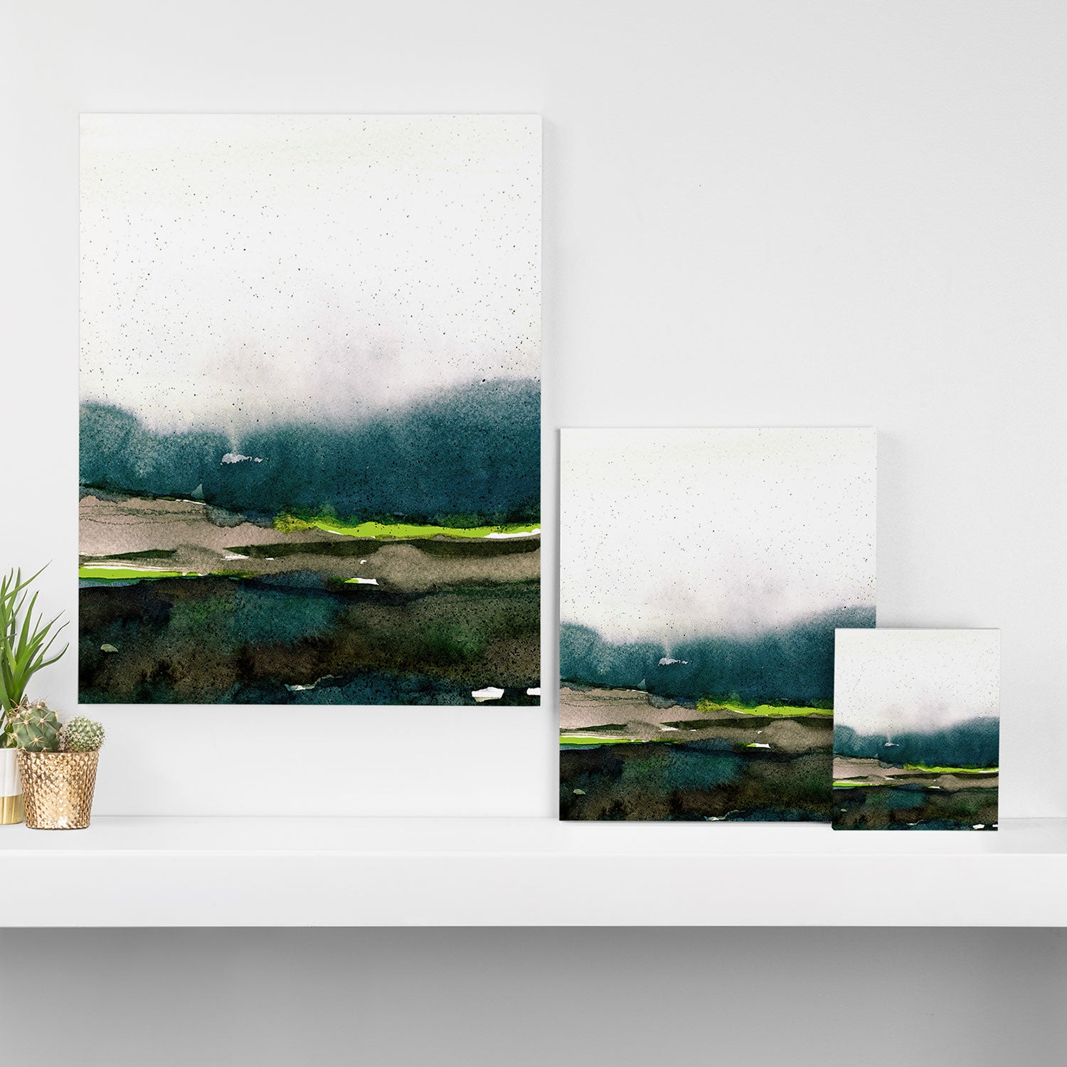 layers of colour 1 Canvas Print Gallery Image 3