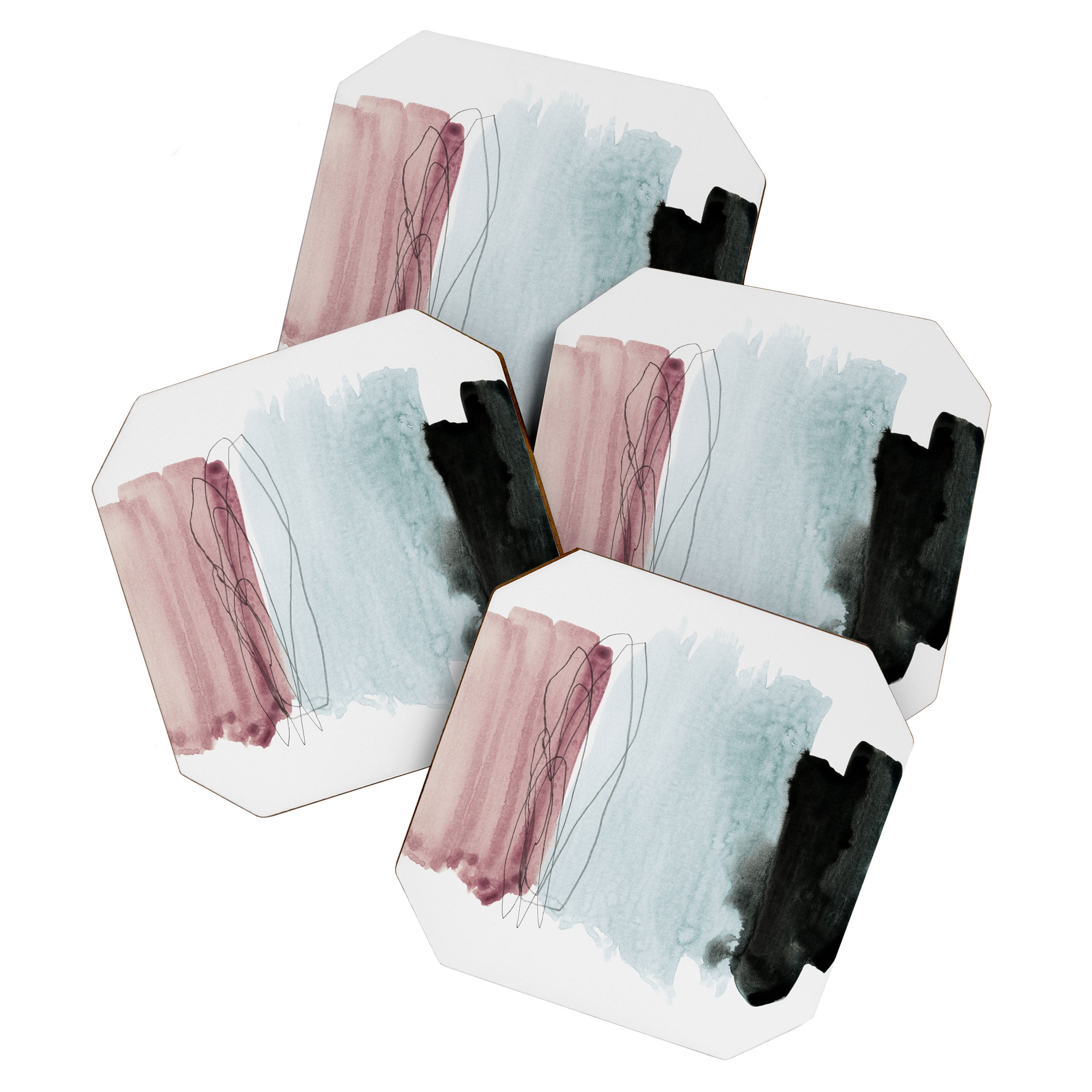 minimalism 4 Coaster Gallery Image 1