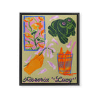Cositas de la CDMX Framed Canvas Print Gallery Image 6