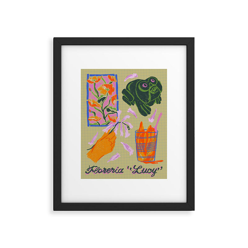 Cositas de la CDMX Framed Art Print Gallery Image 5