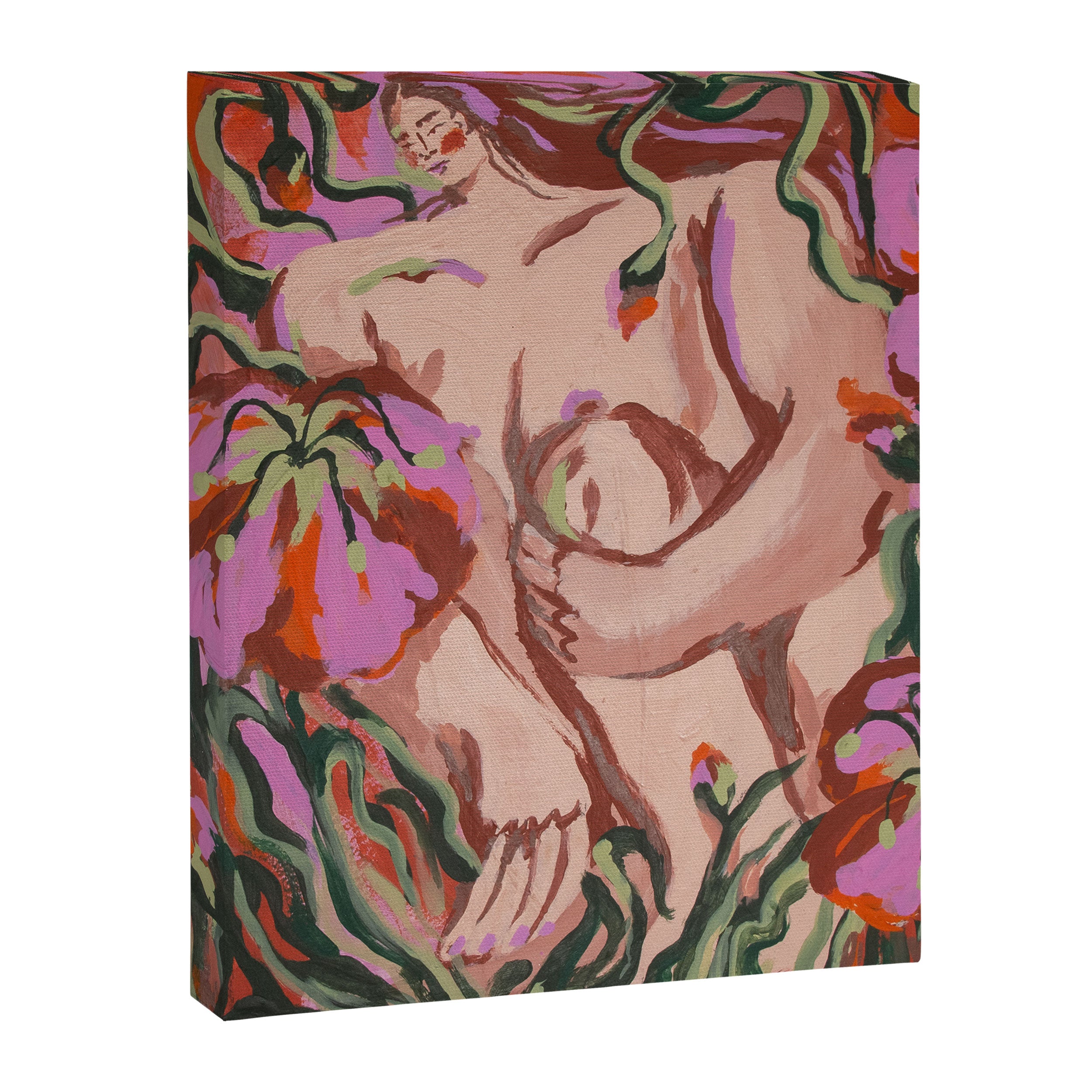 Entwined in Blooms Canvas Print Gallery Image 6