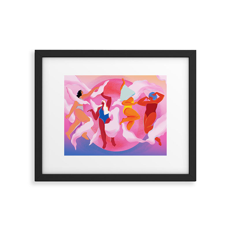 Sunset Dancers Framed Art Print Gallery Image 5