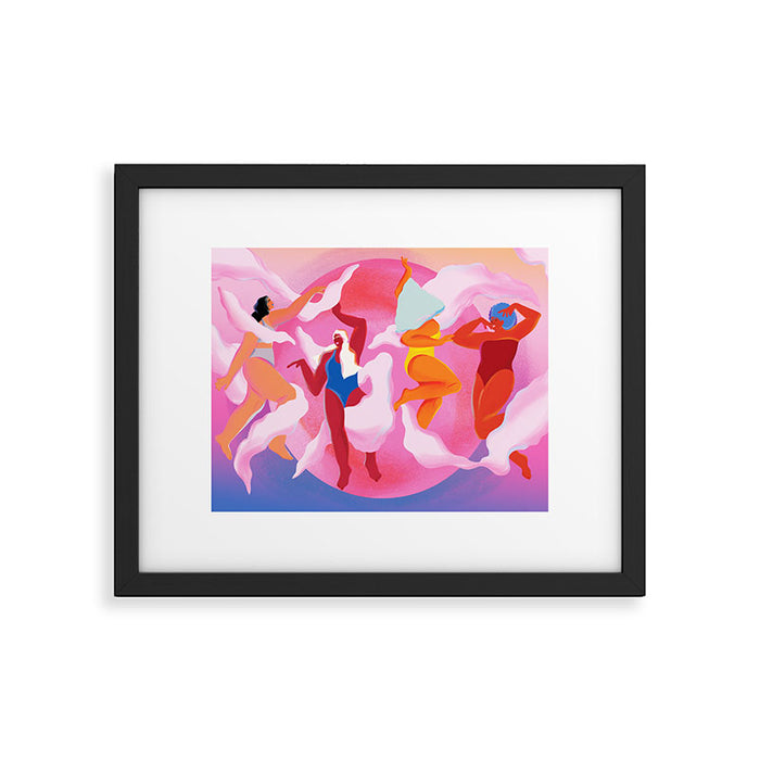 Sunset Dancers Framed Art Print Gallery Image 1