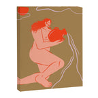 Tarot Woman and Water Canvas Print Gallery Image 6
