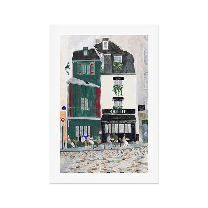 A day in Paris Art Print Gallery Image 1