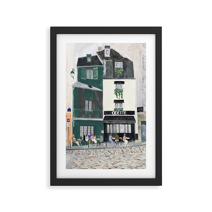 A day in Paris Framed Art Print Gallery Image 1