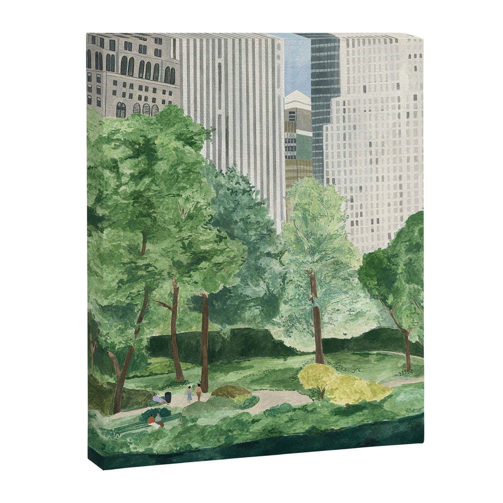 Central Park afternoon Canvas Print Gallery Image 6