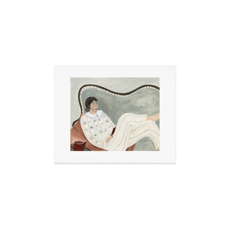 Evening Read Art Print Gallery Image 1