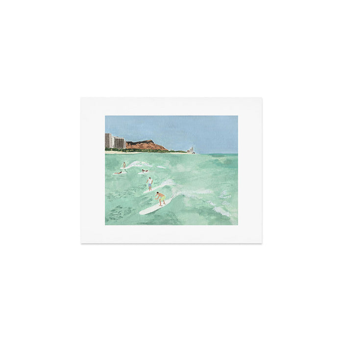 Hawaii Surf  Art Print Gallery Image 1