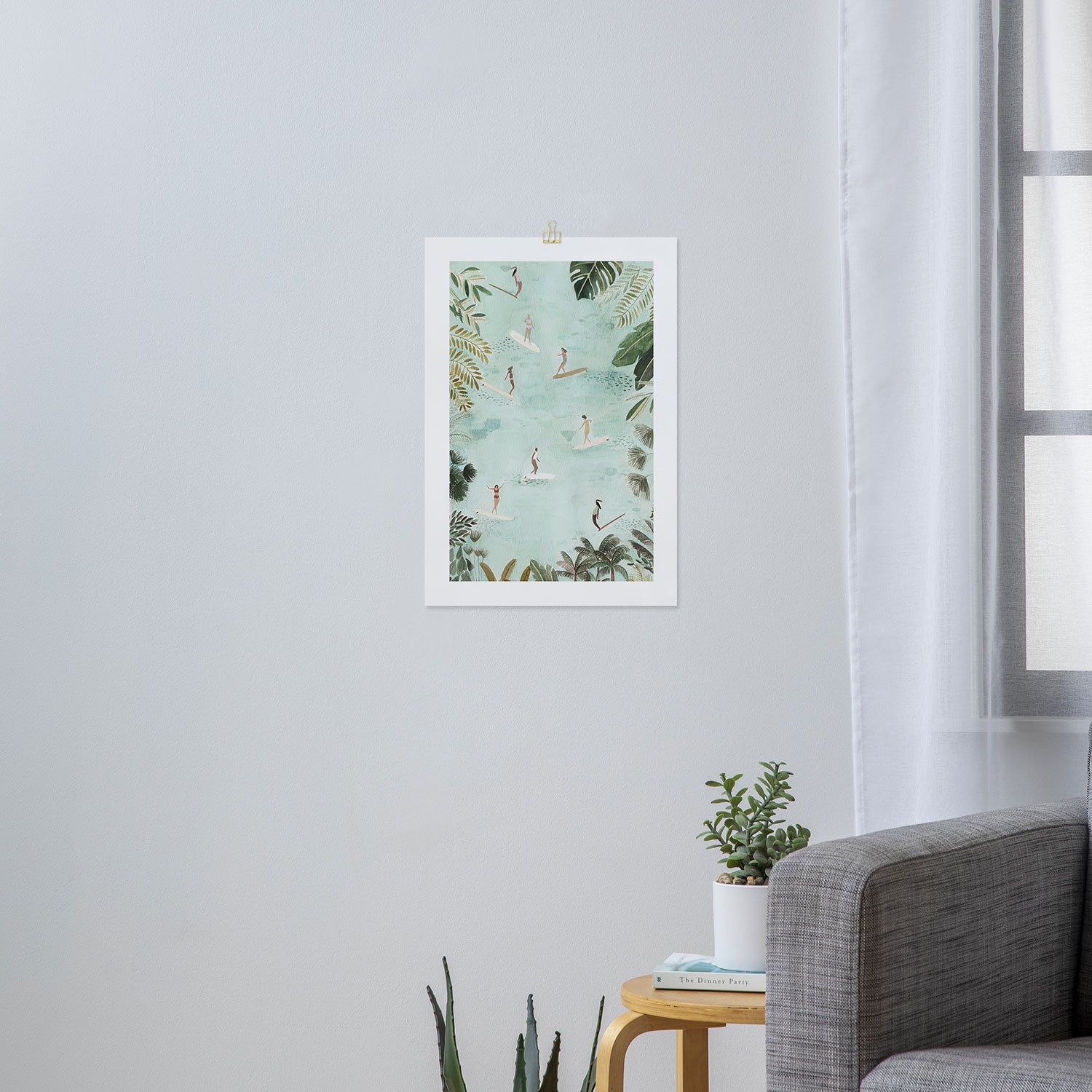Longboard Heaven Art Print Gallery Image 3