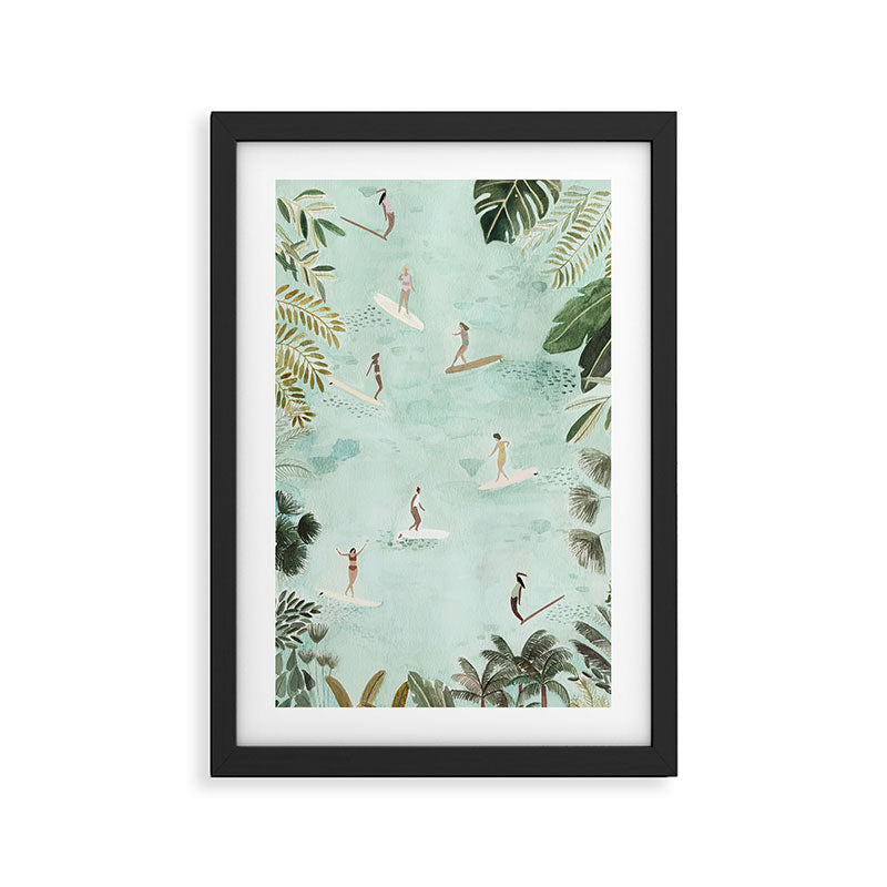 Longboard Heaven Framed Art Print Gallery Image 2