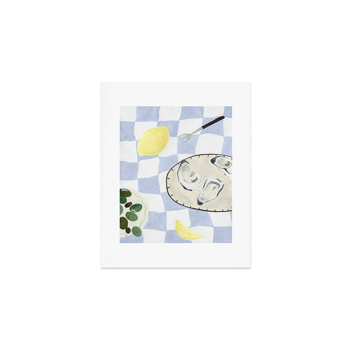 Oysters and Olives Art Print Gallery Image 1