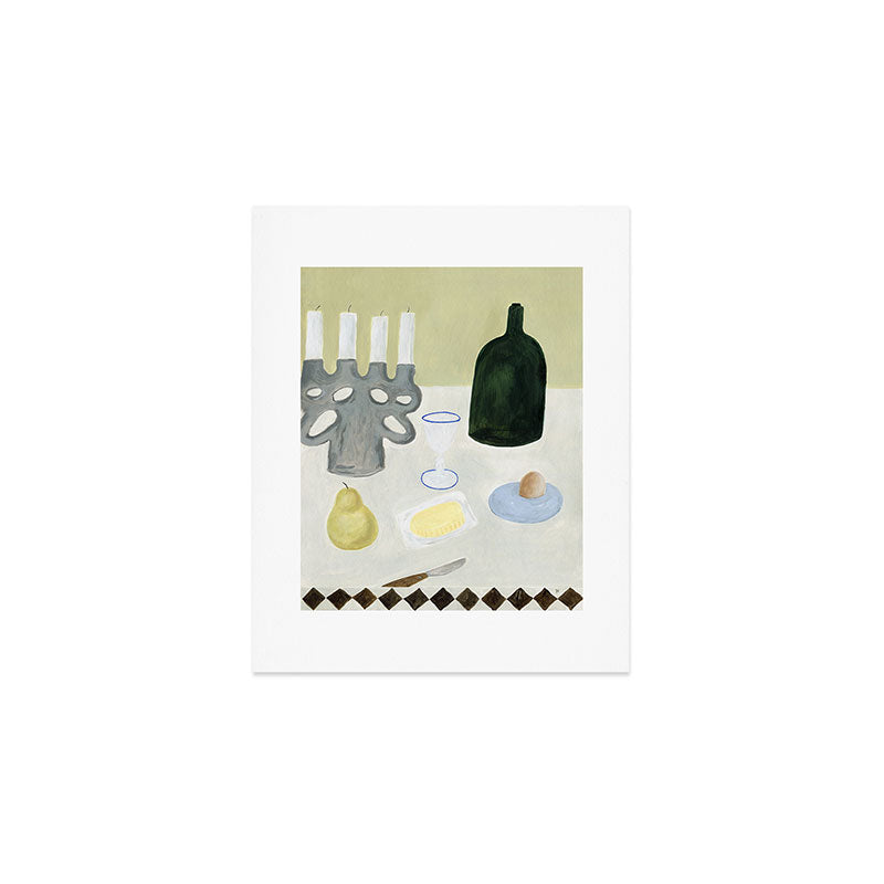 petit-déjeuner Art Print Gallery Image 1