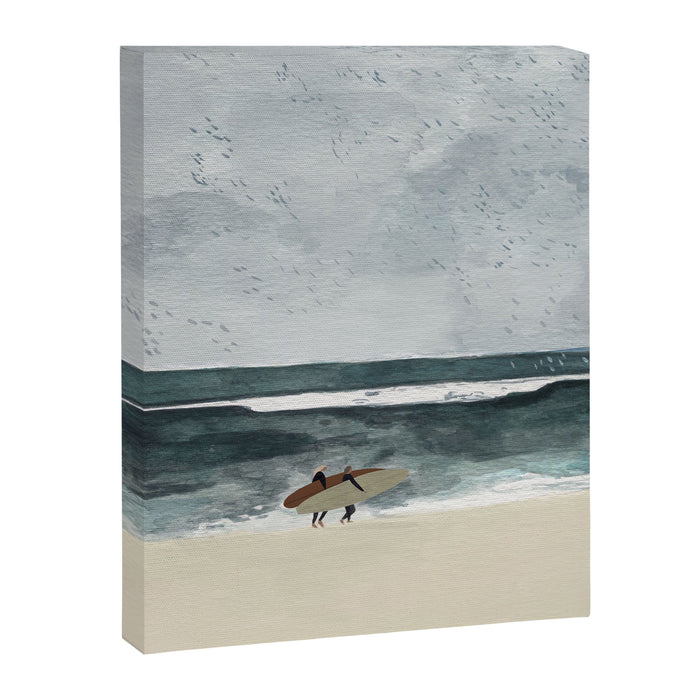 Rainy Surf Canvas Print Gallery Image 1