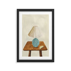 Shell Lamp Framed Art Print Gallery Image 2