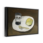 Still life with Lemon - Matisse Inspired Framed Canvas Print Gallery Image 6