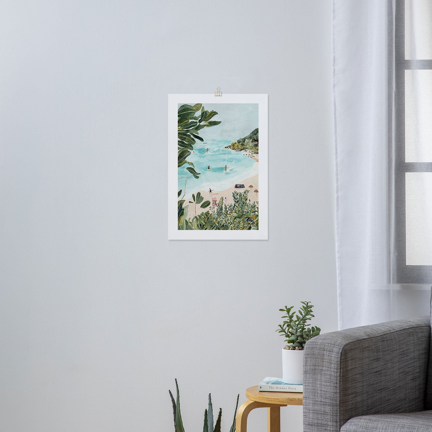 Sunny Beach Art Print Gallery Image 3