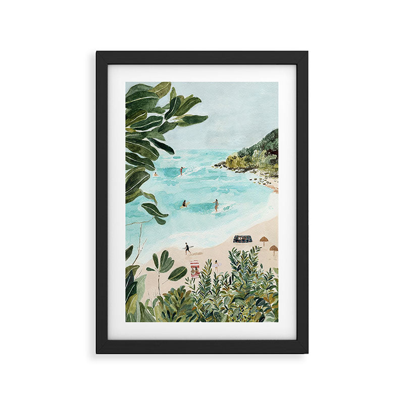 Sunny Beach Framed Art Print Gallery Image 2