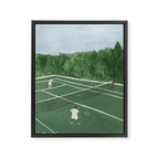 Tennis on Friday Framed Canvas Print Gallery Image 6