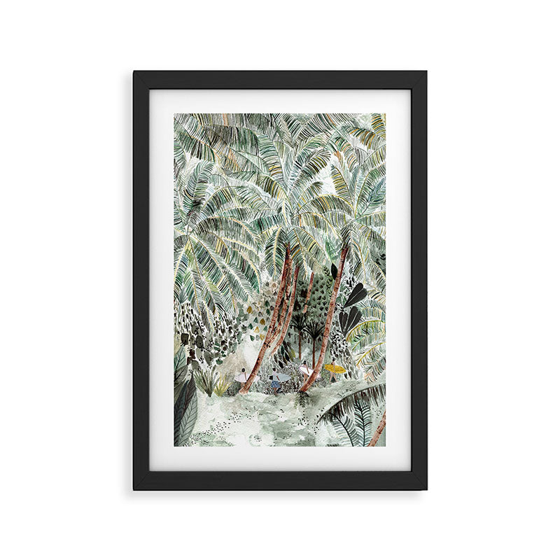 Walking Jungle Framed Art Print Gallery Image 2