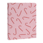 Christmas Candy Cane Pink Canvas Print Gallery Image 8