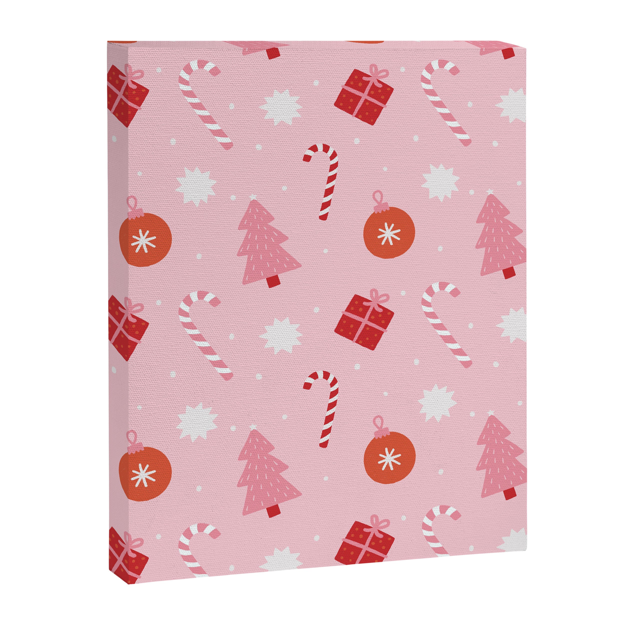 Christmas Fun - Pink Palette  Canvas Print Gallery Image 8