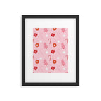 Christmas Fun - Pink Palette  Framed Art Print Gallery Image 6