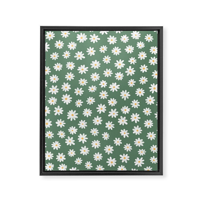 Daisy fields Framed Canvas Print Gallery Image 8