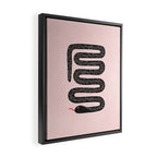 Flower Snake Framed Canvas Print Gallery Image 2