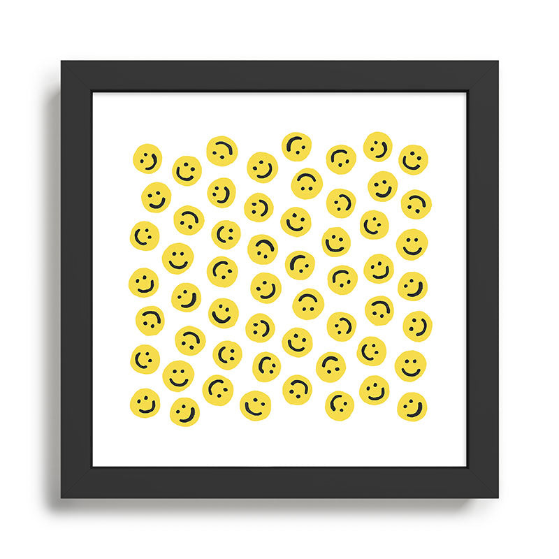 Happy on Repeat Framed Art Print Gallery Image 1