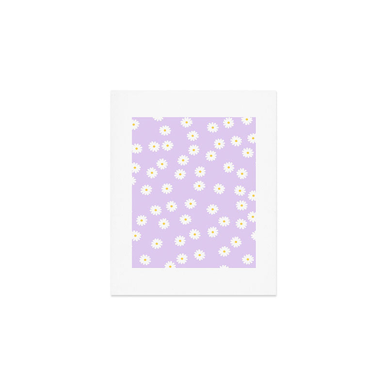 Lilac Flowers Art Print Gallery Image 1