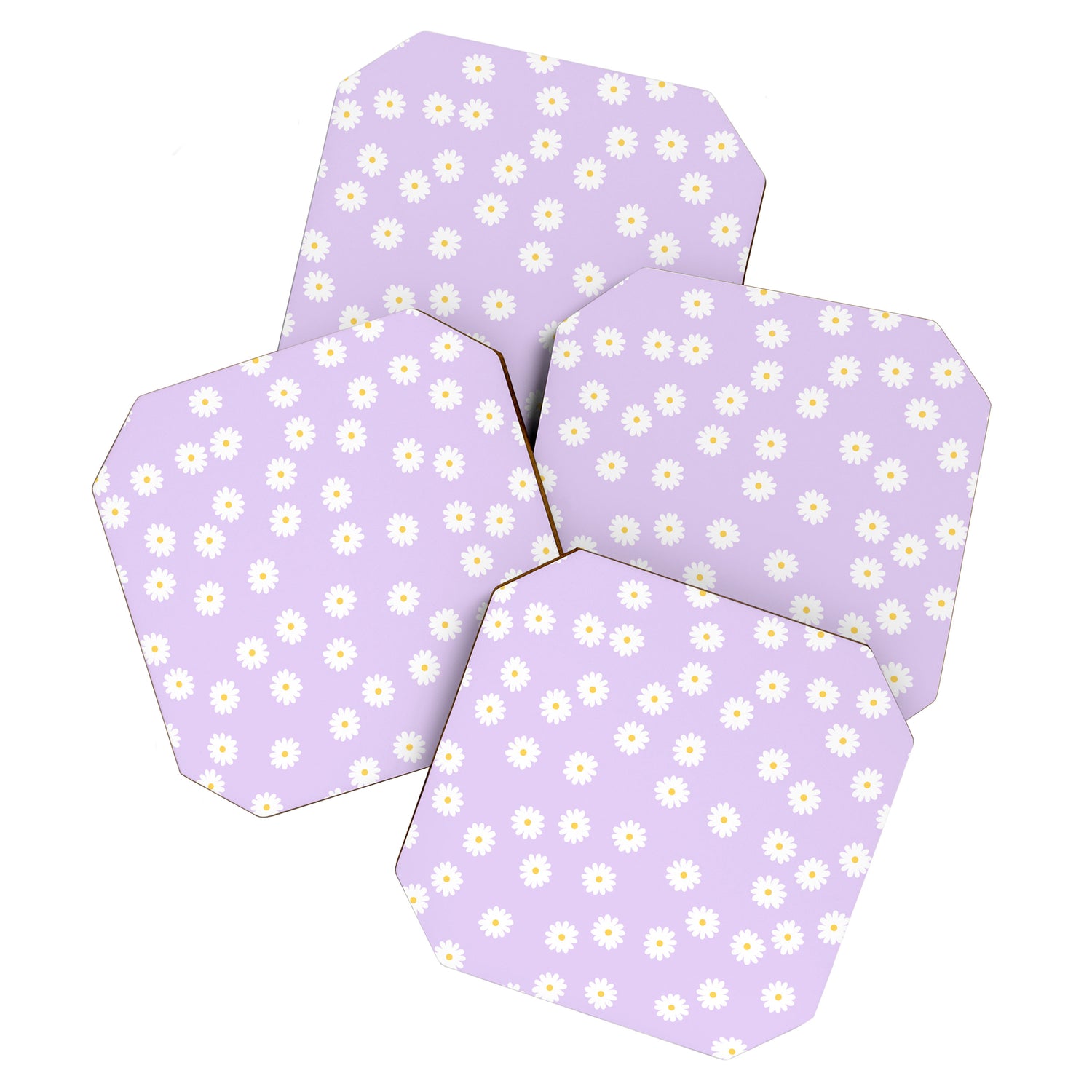 Lilac Flowers Coaster Gallery Image 1