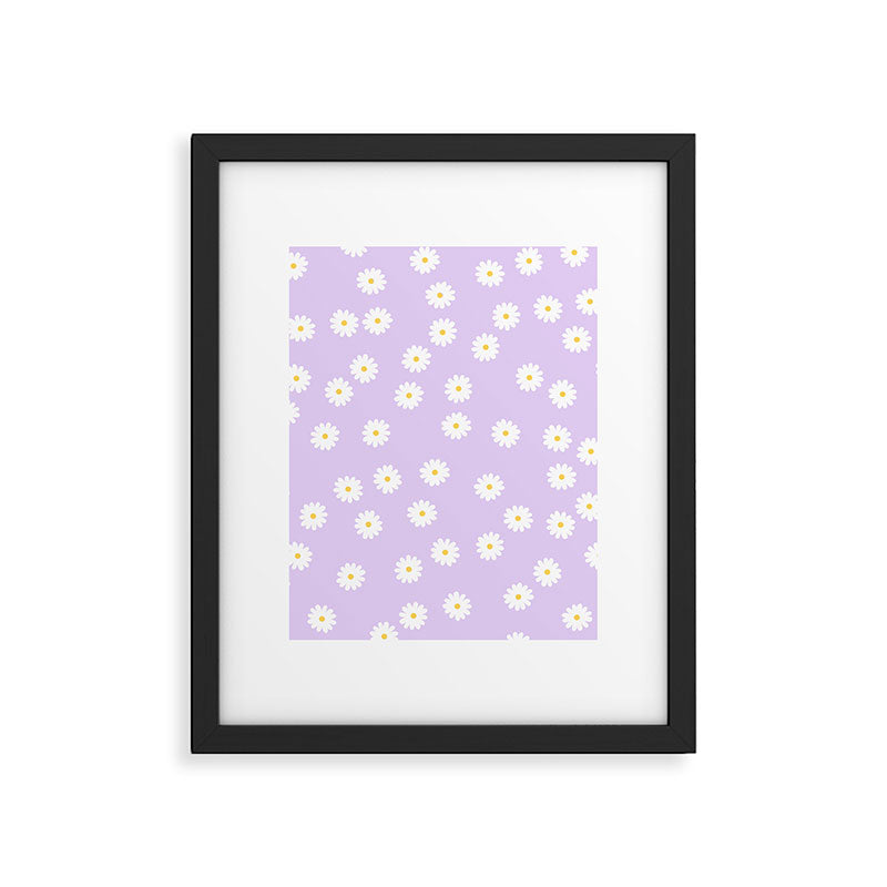 Lilac Flowers Framed Art Print Gallery Image 6