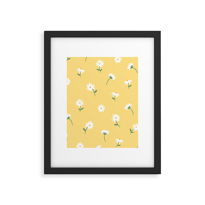 Little Daises Framed Art Print Gallery Image 1