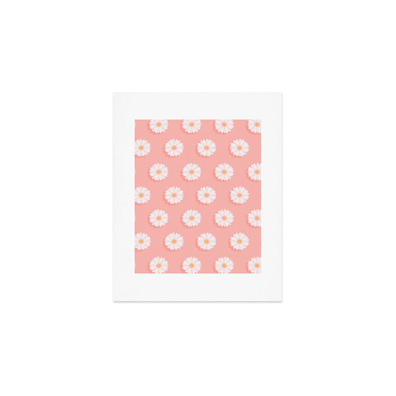 Pink Daisies  Art Print Gallery Image 1