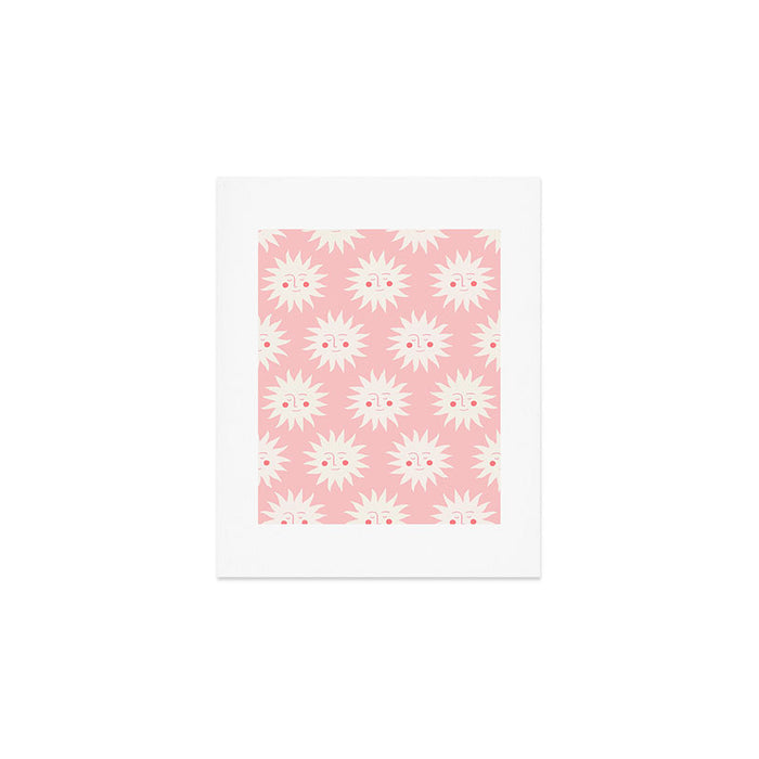 Pink Sunny Days Art Print Gallery Image 1