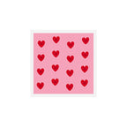 Red Hearts Art Print Gallery Image 1