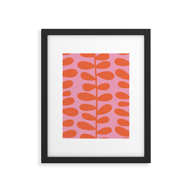 Spring Leaves Framed Art Print Gallery Image 6