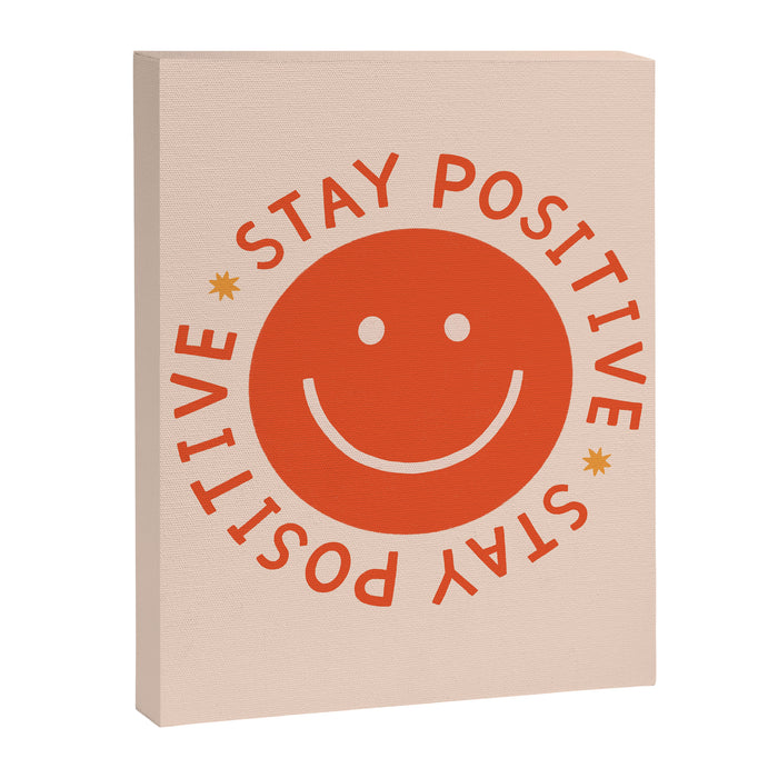 Stay Positive  Canvas Print Gallery Image 1