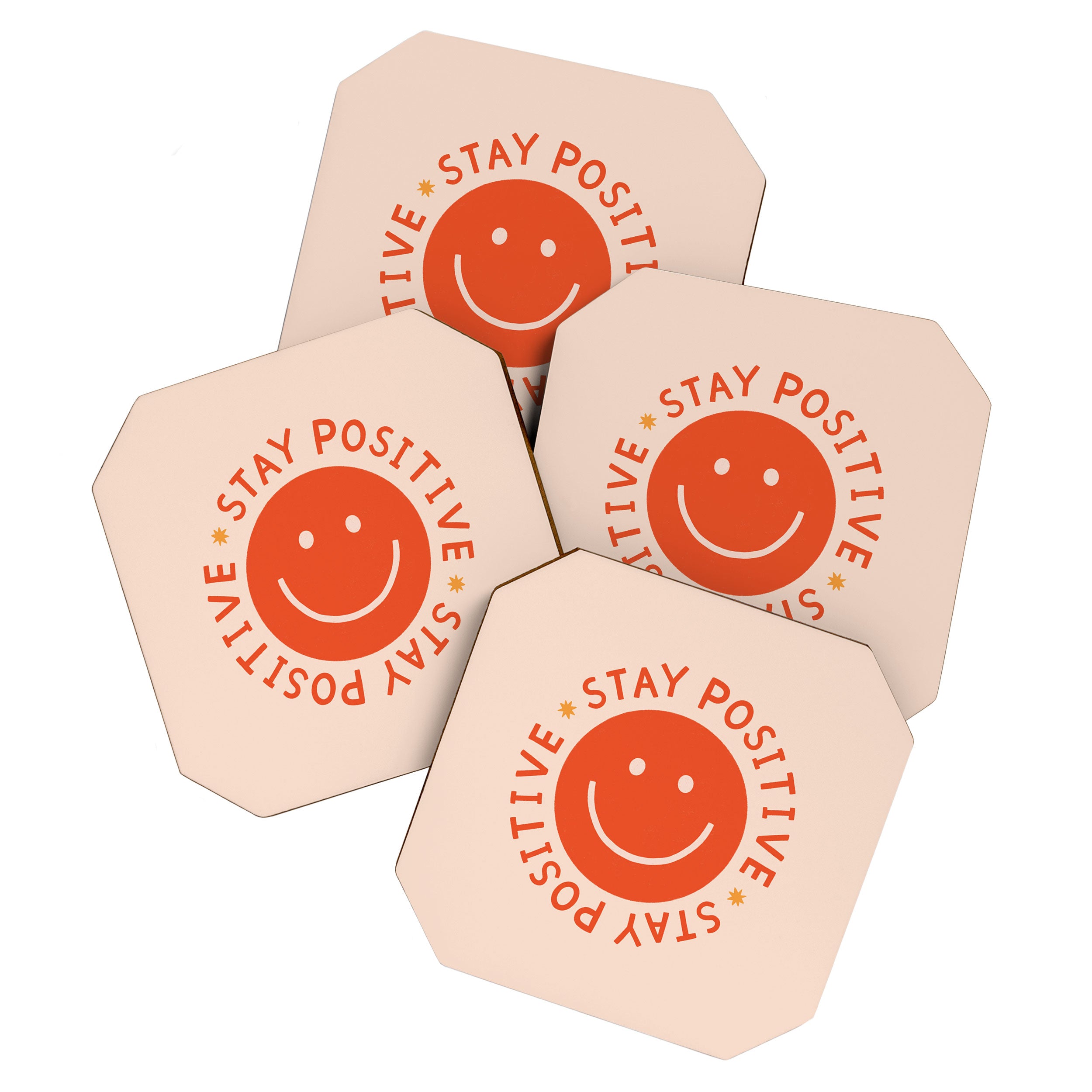 Stay Positive  Coaster Gallery Image 1