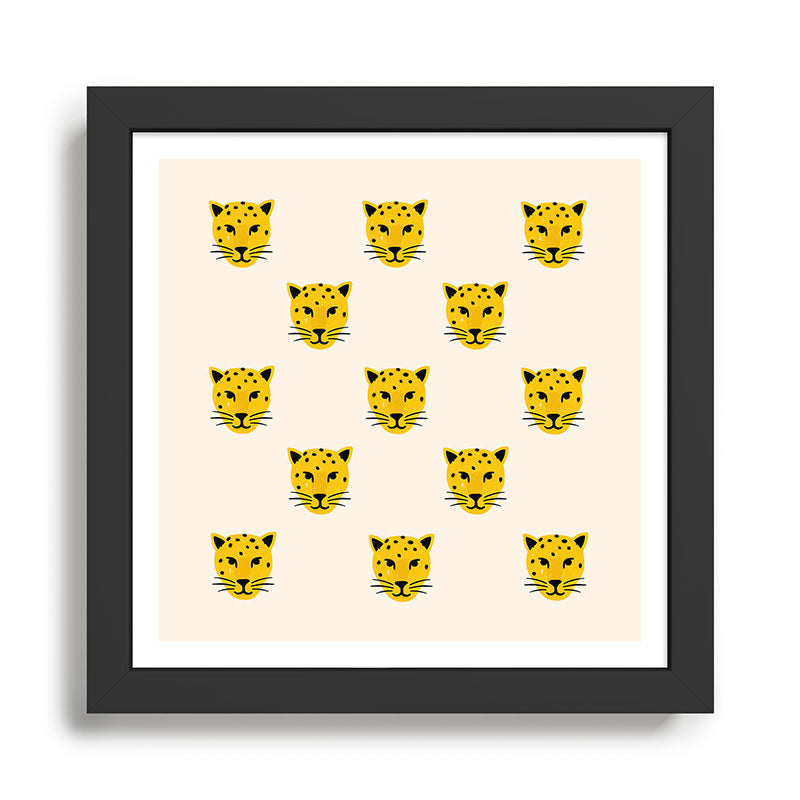 Summer Leopards Framed Art Print Gallery Image 1