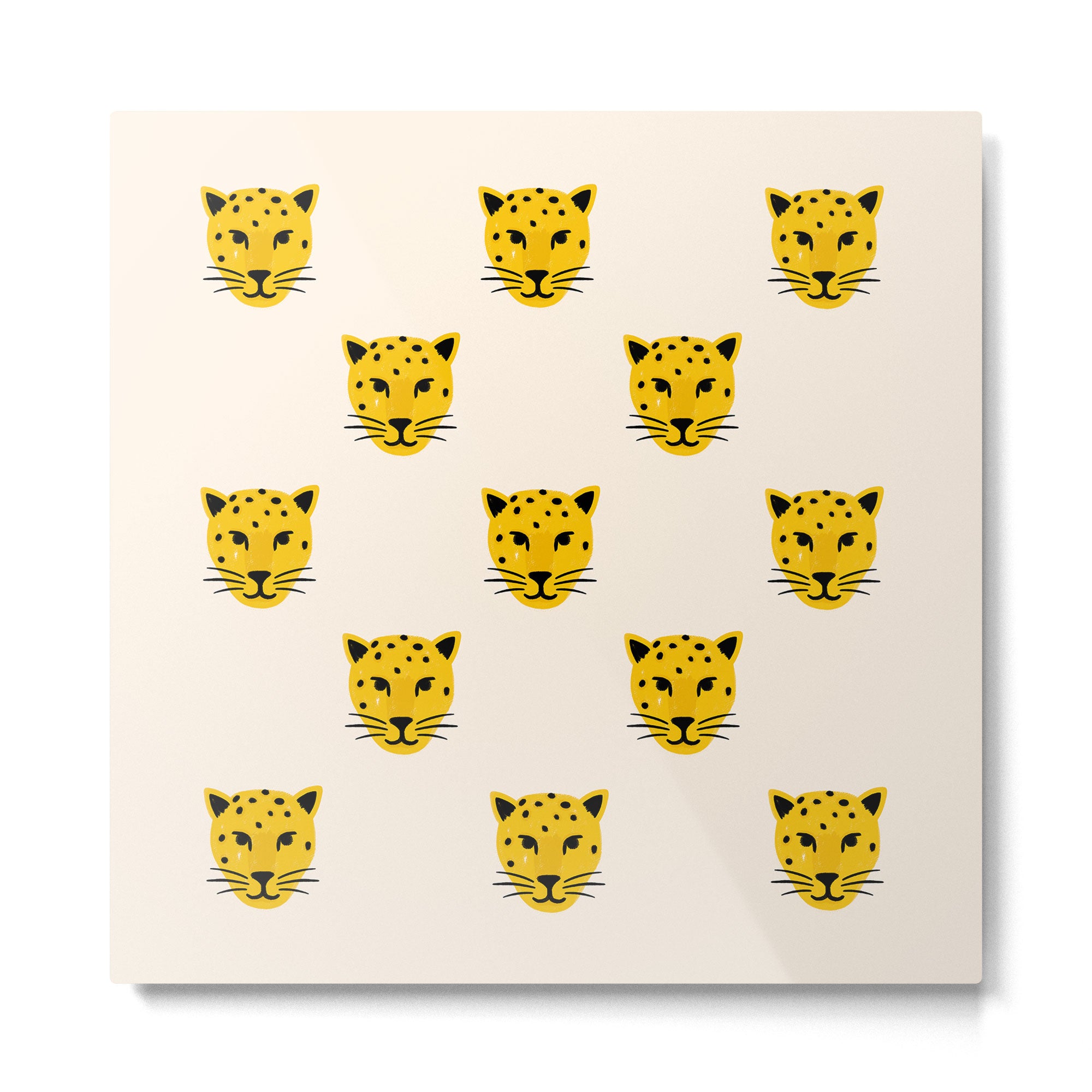 Summer Leopards Metal Print Gallery Image 2